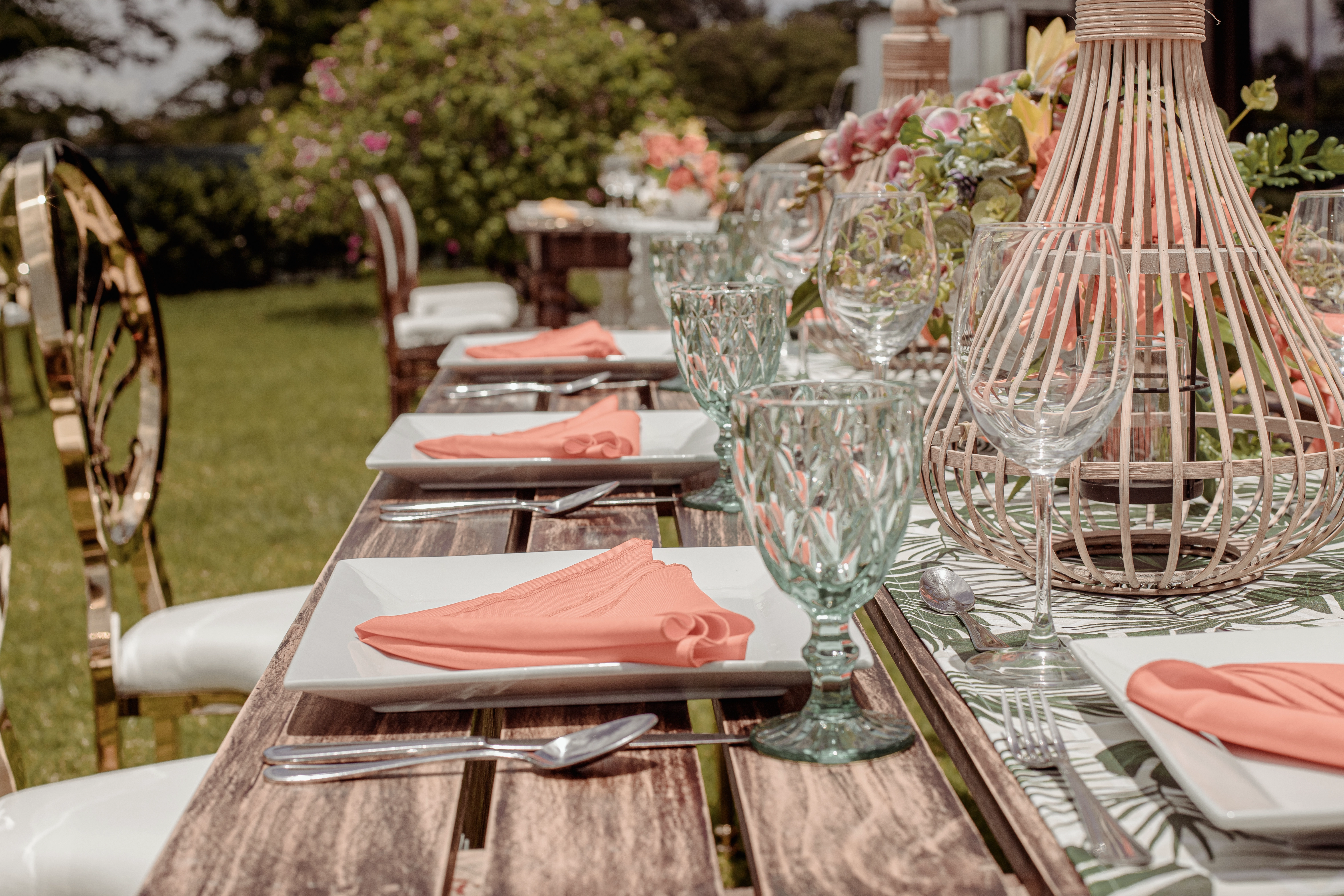 Decoración elegante para eventos - JM Eventos Costa Rica